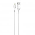 Grand-X Дата кабель USB 2.0 AM to Lightning 1.0m Cu, 2.1А White Grand-X (PL01W)