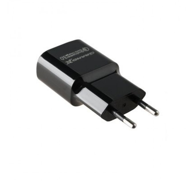 Grand-X Зарядний пристрій Grand-X Quick Charge QС3.0, + cable USB -> Type C 1m (CH-550TC)