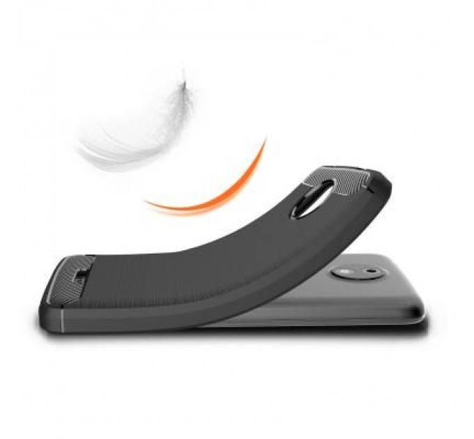 Laudtec Чохол до мобільного телефона для Motorola Moto Z Carbon Fiber (Black) Laudtec (LT-MMZB)