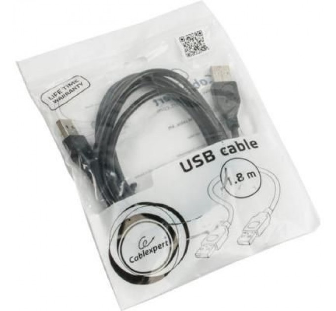 Cablexpert Дата кабель USB 2.0 AM to AM 1.8m Cablexpert (CCP-USB2-AMAM-6)