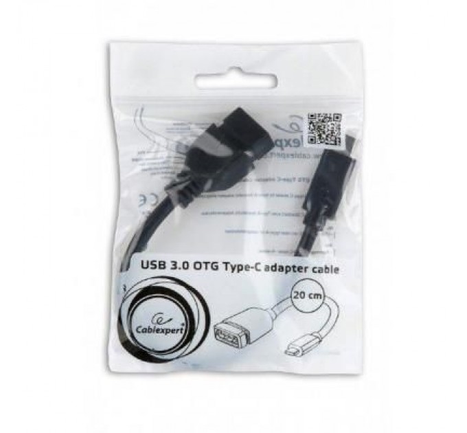 Cablexpert Дата кабель OTG USB 3.0 AF to Type-C 0.2m Cablexpert (A-OTG-CMAF3-01)