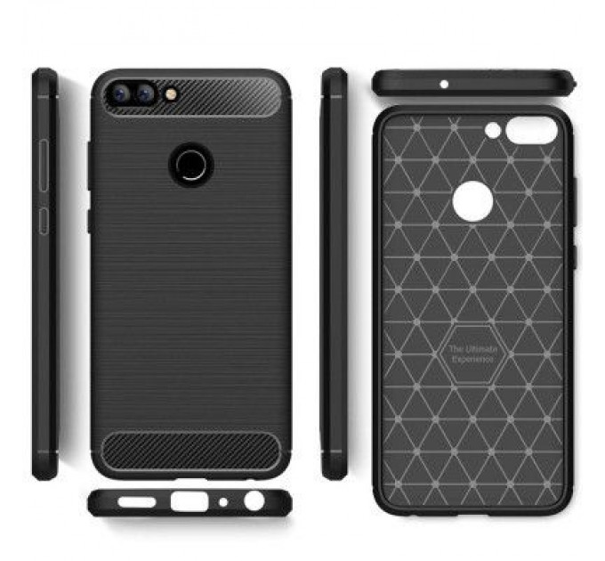 Laudtec Чохол до мобільного телефона Laudtec для Huawei Y7 Prime 2018 Carbon Fiber (Black) (LT-YP2018)