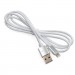 Vinga Дата кабель USB 2.0 AM to Lightning 1m nylon silver Vinga (VCPDCLNB1S)
