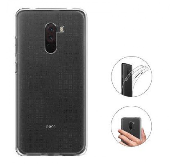 Чохол до мобільного телефона Laudtec для Xiaomi Pocophone F1 Clear tpu (Transperent) (LC-XPF1)