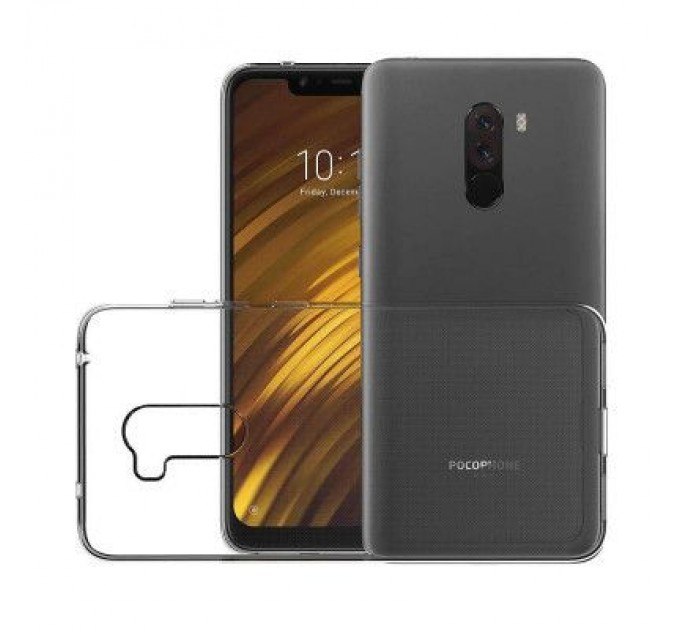 Чохол до мобільного телефона Laudtec для Xiaomi Pocophone F1 Clear tpu (Transperent) (LC-XPF1)
