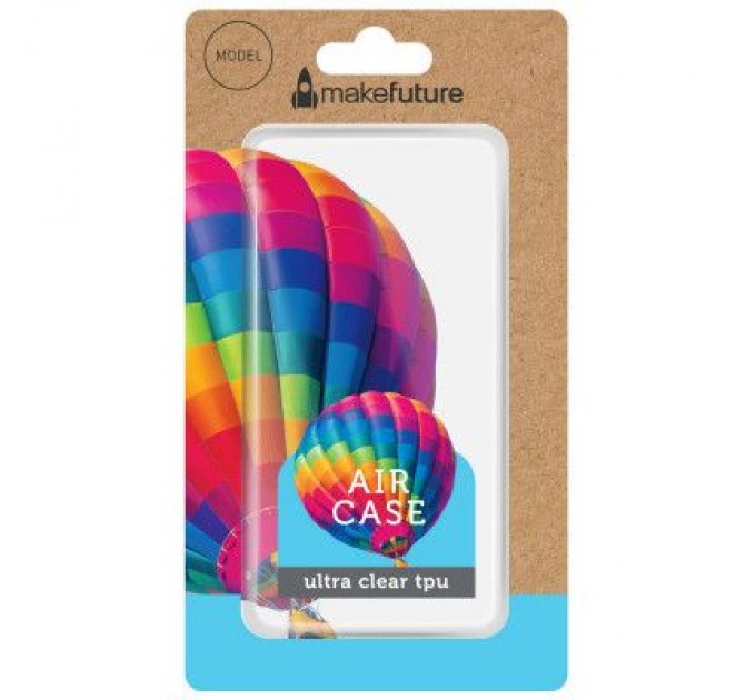 MakeFuture Чохол до мобільного телефона MakeFuture Air Case (Clear TPU) Samsung A8 Plus 2018 Black (MCA-SA818PBK)