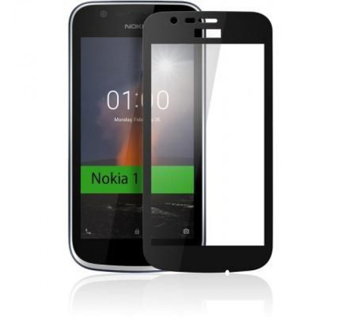 Vinga Скло захисне Vinga для Nokia 1 Black (VTPGS-N1B)
