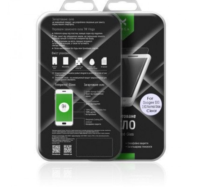 Vinga Скло захисне Vinga для Doogee S30 (VTPGS-DS30)