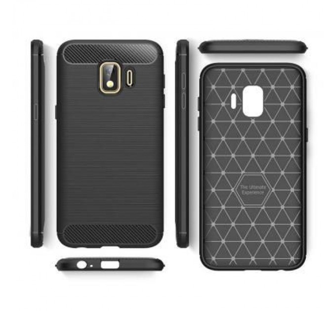 Laudtec Чохол до мобільного телефона Laudtec для Samsung Galaxy J2 Core Carbon Fiber (Black) (LT-J2C)