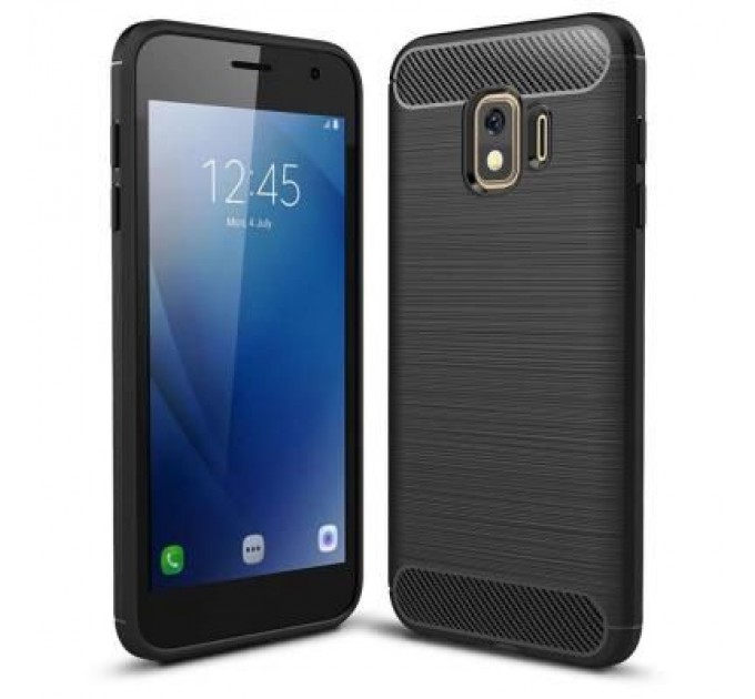 Laudtec Чохол до мобільного телефона Laudtec для Samsung Galaxy J2 Core Carbon Fiber (Black) (LT-J2C)
