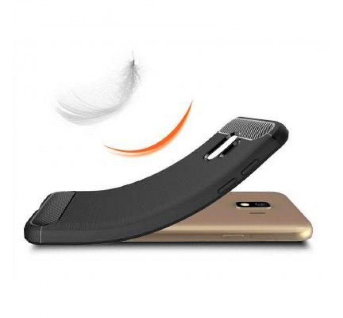 Laudtec Чохол до мобільного телефона Laudtec для Samsung Galaxy J2 Core Carbon Fiber (Black) (LT-J2C)