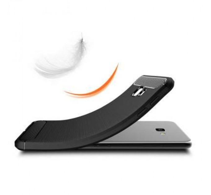 Laudtec Чохол до мобільного телефона Laudtec для Samsung J4 Plus/J415 Carbon Fiber (Black) (LT-J415F)