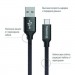 ColorWay Дата кабель USB 2.0 AM to Type-C 1.0m 2.1А black ColorWay (CW-CBUC003-BK)