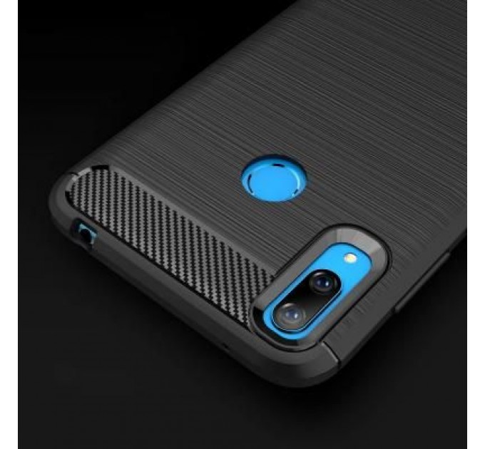Laudtec Чохол до мобільного телефона Laudtec для Huawei Y7 2019 Carbon Fiber (Black) (LT-HY72019B)
