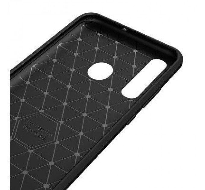 Laudtec Чохол до мобільного телефона Laudtec для Huawei P Smart 2019 Carbon Fiber (Black) (LT-PST19)