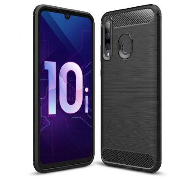 Laudtec Чохол до мобільного телефона Laudtec для Huawei P Smart 2019 Carbon Fiber (Black) (LT-PST19)