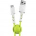 Pixus Дата кабель USB 2.0 AM to Micro 5P 1.0m Soft white/lime Pixus (4897058531176)