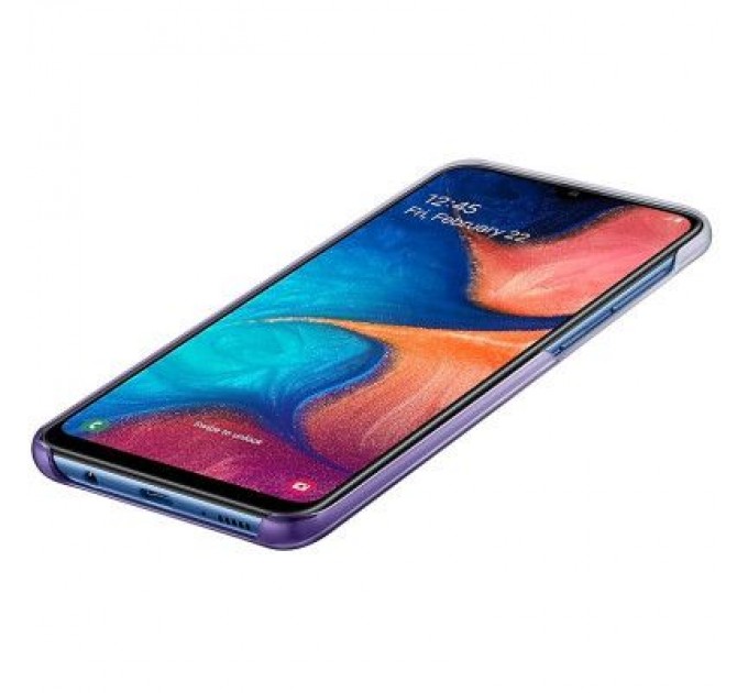 Samsung Чохол до мобільного телефона Samsung Galaxy 20 (A205F) Gradation Cover Violet (EF-AA205CVEGRU)
