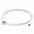 REAL-EL Дата кабель USB 2.0 AM to Micro 5P 0.6m Pro white REAL-EL (EL123500022)