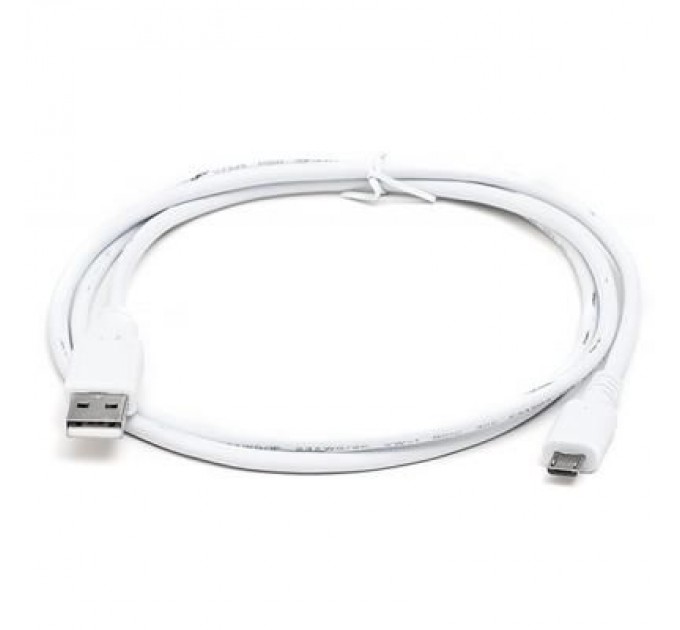 REAL-EL Дата кабель USB 2.0 AM to Micro 5P 1.0m Pro white REAL-EL (EL123500024)