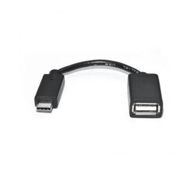 Дата кабель OTG USB 2.0 AF to Type-C 0.1m REAL-EL (EL123500030)
