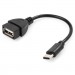 Vinga Дата кабель OTG USB 2.0 AF to Type-C Vinga (VCPDCOTGTCBK)