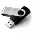 Goodram USB флеш накопичувач Goodram 32GB UTS2 (Twister) Black USB 2.0 (UTS2-0320K0R11)