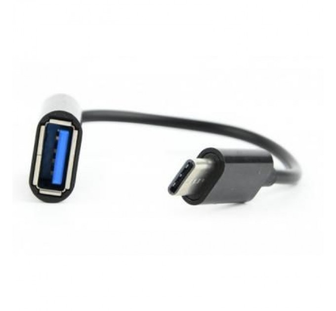Дата кабель OTG USB 2.0 AF to Type-C 0.2m Cablexpert (AB-OTG-CMAF2-01)