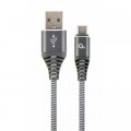Cablexpert Дата кабель USB 2.0 AM to Type-C 1.0m Cablexpert (CC-USB2B-AMCM-1M-WB2)