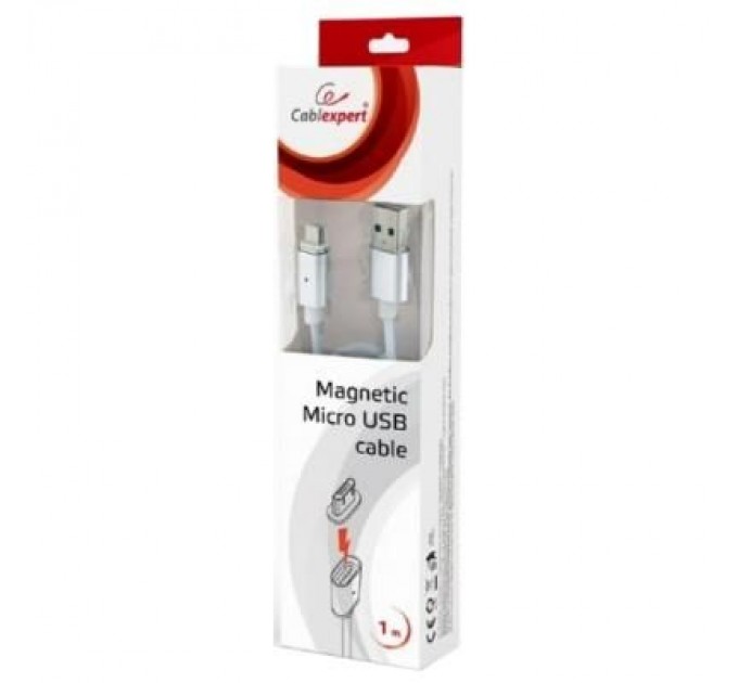 Cablexpert Дата кабель USB 2.0 AM to Micro 5P 1.0m magnet Cablexpert (CC-USB2-AMmUMM-1M)