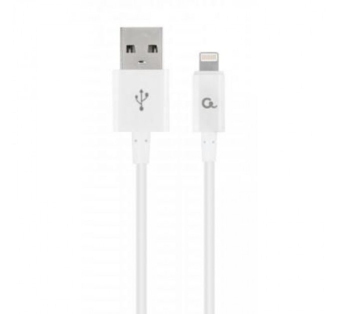 Cablexpert Дата кабель USB 2.0 AM to Lightning 2.0m Cablexpert (CC-USB2P-AMLM-2M-W)