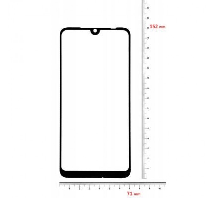 BeCover Скло захисне BeCover для Xiaomi Redmi 7 Black (703681)