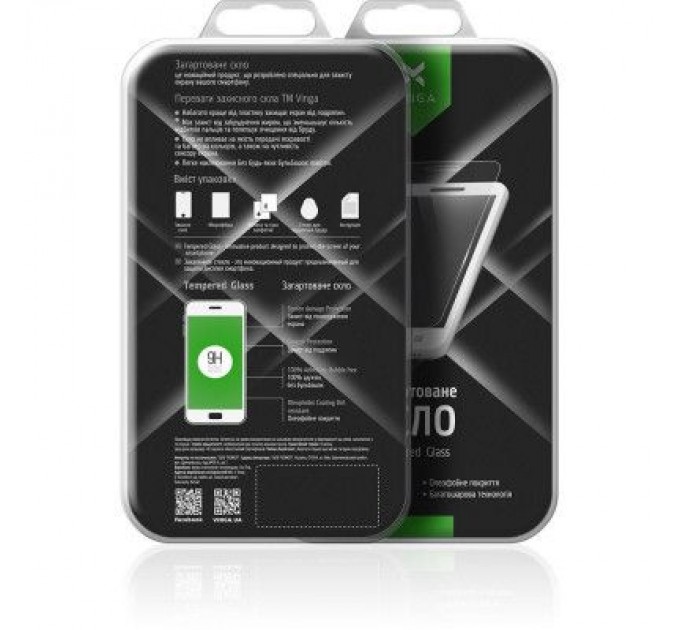 Vinga Скло захисне Vinga для Huawei Y5 2019 / Honor 8s (Black) (VTPGS-Y52019)