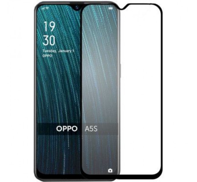 Скло захисне MakeFuture Full Cover Full Glue Oppo A5s (MGF-OPA5S)