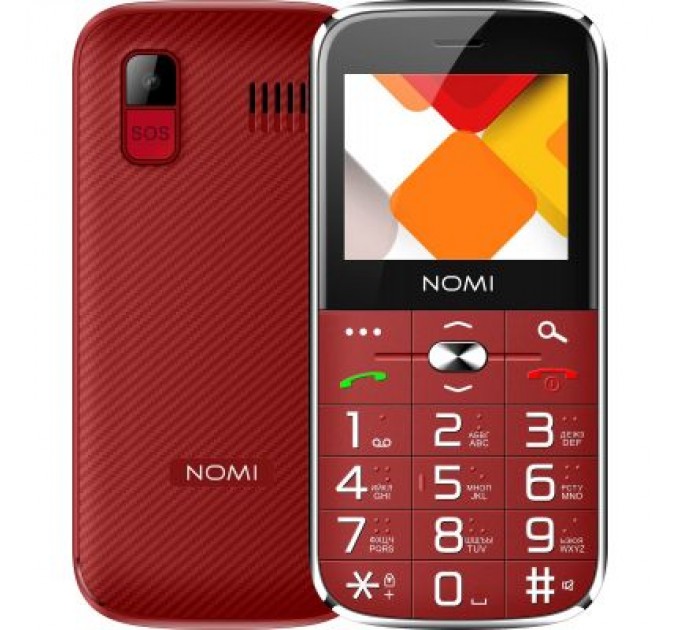 Nomi Мобільний телефон Nomi i220 Red