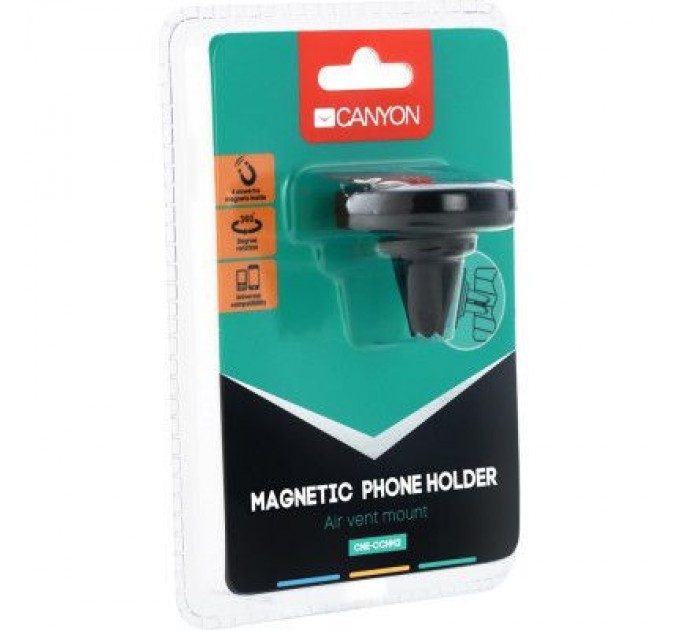 Canyon Універсальний автотримач Canyon Car air vent magnetic phone holder (CNE-CCHM2)