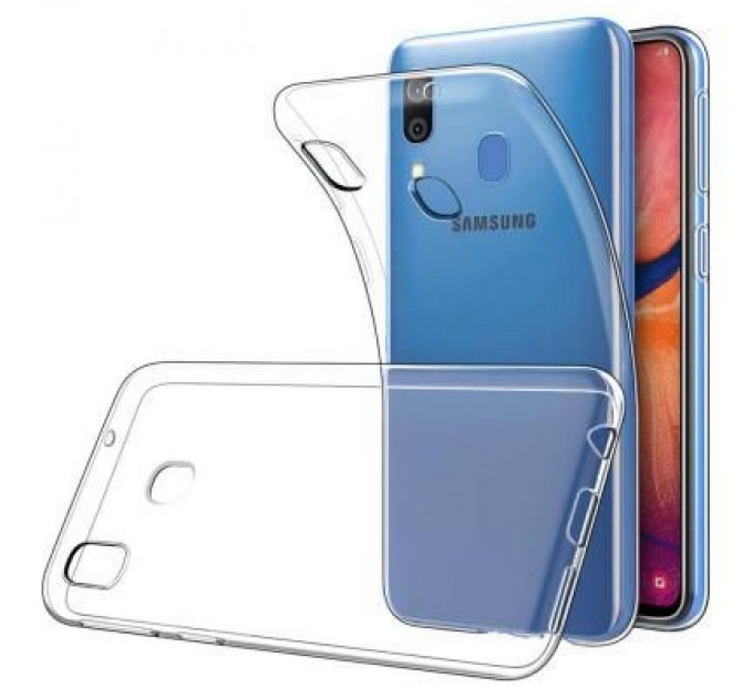 Laudtec Чохол до мобільного телефона Laudtec для SAMSUNG Galaxy A20 Clear tpu (Transperent) (LC-A20C)