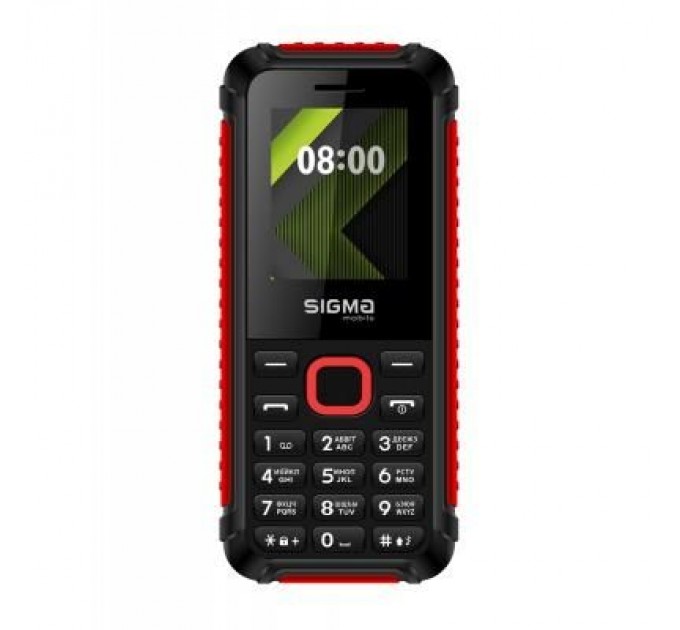 Sigma Мобільний телефон Sigma X-style 18 Track Black-Red (4827798854426)