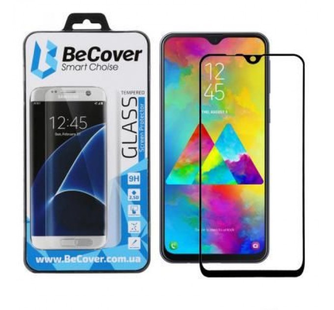 BeCover Скло захисне BeCover Samsung Galaxy M20 SM-M205 Black (703297)