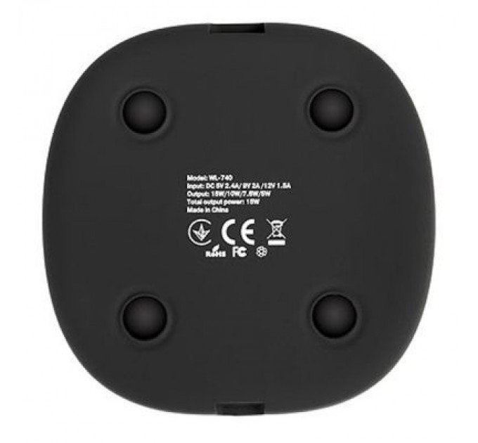 REAL-EL Зарядний пристрій REAL-EL WL-740 black (EL123160019)