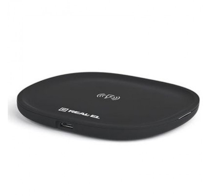 REAL-EL Зарядний пристрій REAL-EL WL-740 black (EL123160019)