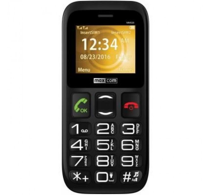 Maxcom Мобільний телефон Maxcom MM426 Black