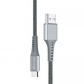 Grand-X Дата кабель USB 2.0 AM to Type-C 1.2m Grey Grand-X (FC-12G)