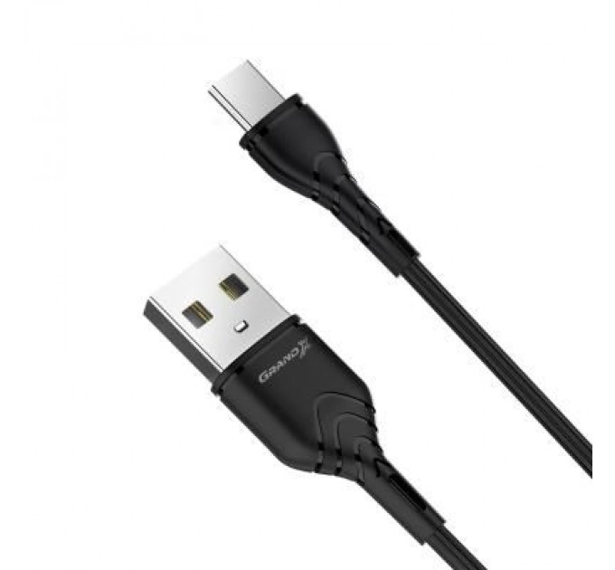 Grand-X Дата кабель USB 2.0 AM to Type-C 1.0m Grand-X (PC-03B)