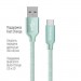 Дата кабель USB 2.0 AM to Type-C 2.0m mint ColorWay (CW-CBUC008-MT)