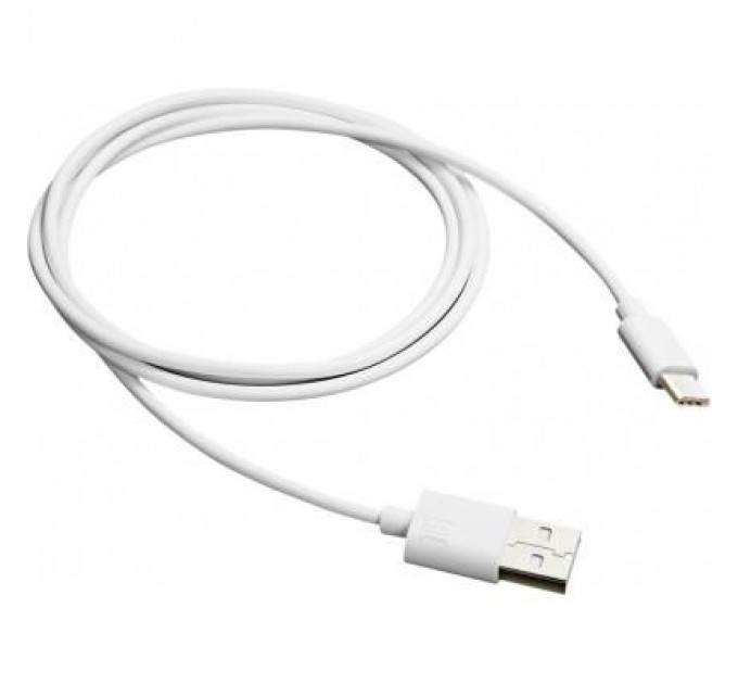 Canyon Дата кабель USB 2.0 AM to Type-C 1.0m white Canyon (CNE-USBC1W)