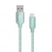 ColorWay Дата кабель USB 2.0 AM to Lightning 2.0m mint ColorWay (CW-CBUL007-MT)