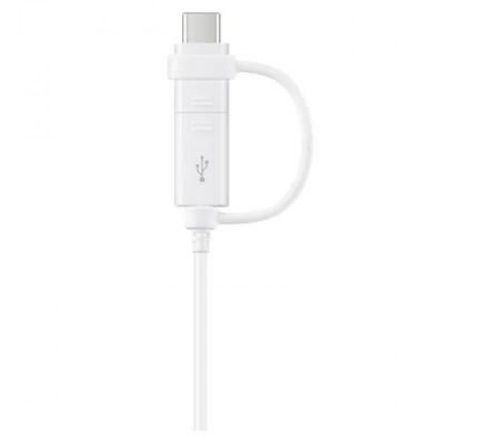 Samsung Дата кабель USB 2.0 AM to Type-C + Micro 5P 1.5m white Samsung (EP-DG930DWEGRU)