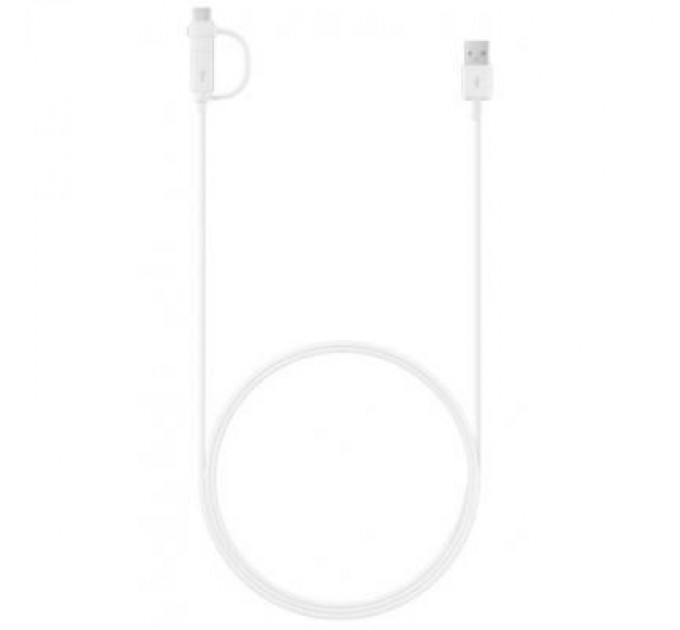 Samsung Дата кабель USB 2.0 AM to Type-C + Micro 5P 1.5m white Samsung (EP-DG930DWEGRU)