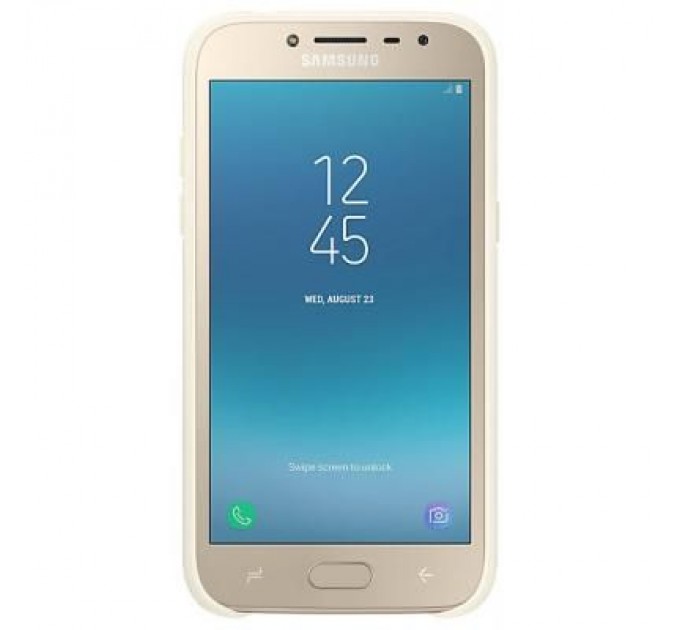 Samsung Чохол до мобільного телефона Samsung J2 (2018)/EF-PJ250CFEGRU - Dual Layer Cover (Gold) (EF-PJ250CFEGRU)